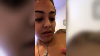 Sexy Malu Trevejo Naked Nipple Piercing Onlyfans Tape Leaked