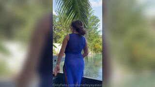 Danielley Ayala Love To Wear See Through Dresses Bouncing Her Boobs Onlyfans Leaked Video