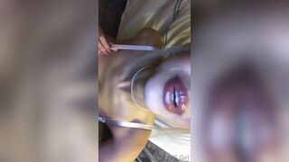 That1iggirl Got Hot Horny Lips That She Talks Dirty And Sucks From It Onlyfans Leaked Video