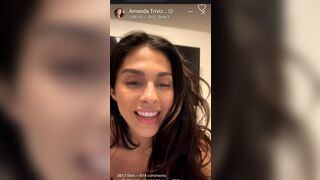 Gorgeous Amanda Trivizas Naked Shower Livestream Tape Leaked