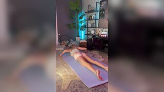 Darshelle Stevens New Pov Doing Yoga And Got Banged Onlyfans Leaked Tape