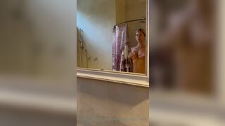 Sierraskyeprivate Getting Touched By Her Friend By Taking A Shower Onlyfans Leaked Video