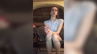 Skinny Cam Girl Fuck Her Pussy With Big Dildo Leaked Video
