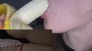 Gorgeous Peas And Pies Banana Split Onlyfans VideoTape Leaked