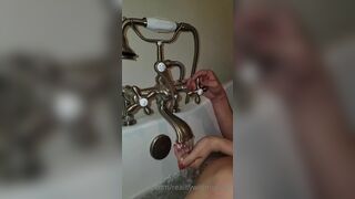 Stallionshit Slowmotion Shower Her Boobs In Bathtub Onlyfans Leaked Video