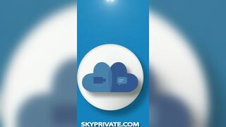 SKYPRIVATE - “SLIDE YOUR COCK Between My Tits Like This” Says Bomshell Alma Grace
