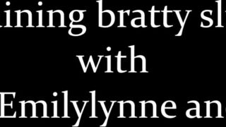 Emilylynne,raeriley And Luxneon Training Bratty Sluts Onlyfans Leaked Video