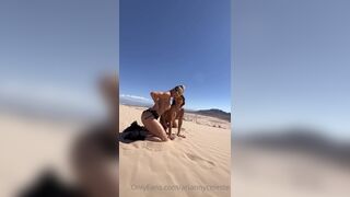 Ariannyceleste Naked In Desert Teasing Onlyfans Leaked Video