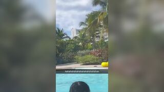 Gorgeous Charli D’Amelio Bikini Waterpark Tape Leaked