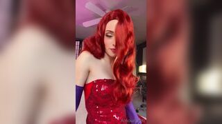Amouranth Beautiful Red Dress Onlyfans Leaked Video