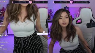 Pokimane Bouncing Tits On Twitch Live Leaked Vide