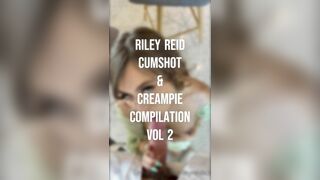 Riley Reid Cumshot & Creampie Compilation Onlyfans Leaked Video