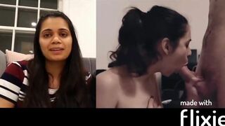 Indian Tiktok Whore Sucking Dick On Her Birthday Video