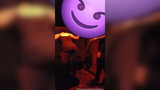 Yandralanna Naughty Hoe BDSM Spanking In Red Light Video