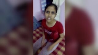 Mallu nurse student got chucked by warden in hostel
 Indian Video