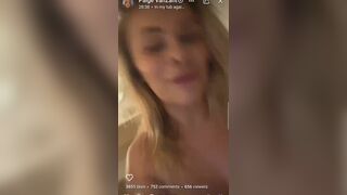 Paige Vanzant Big Ass Hot Babe Shows Her Ass And Boobs On Live Video