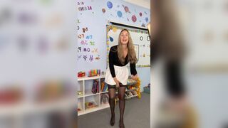 Sexy School Teacher Hot Dancing