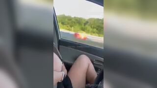 Busty girls Showing their Asses and Boobs While Going on a Trip in a car Video