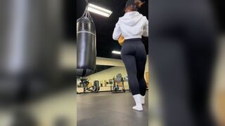 Sexy Gym Girl Sucks A Stranger's Cock And Gets Fucked While At Gym Video