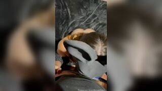 Eaethamy Cute Bunny Girl Gently Suck A Cock Leaked Video