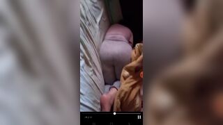 Son Filming Arab Step Mom's Booty While She Sleeping Cam Video
