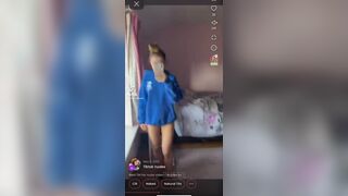 Belleolivia3 Cute Teen Baby Showing Her Tits And Pussy Teasing TikTok Video