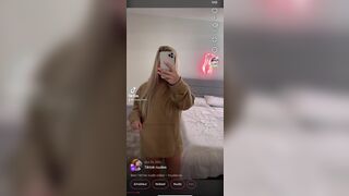 Margot_foxx1 Blonde Slut Naked In Front Of Mirror TiKTok Video