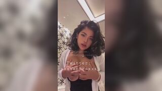 Vanora Asian Babe Teases Her Big Boobies Video