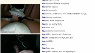 Super Hot Teen Whore Riding A Pillow Fingering Dirty Talks Strangers Having Fun On Omegle Video