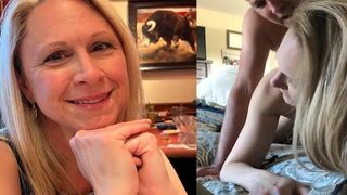 Nasty Blonde Milf Gets Fucked Hard by A Young Guy On Bed Video