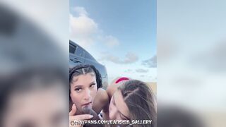 Baddies_gallery Nasty Two Beautiful Whores Sucking A BBC In A Carpark OnlyFans Video