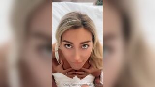 Babygmag Cute Babe With Pretty Eyes Blowjob Cum Facial OnlyFans Video
