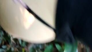 Horny Asian Couple Fucking Outdoor Doggystyle Video