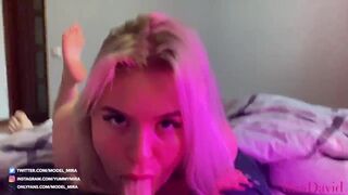 Model_Mira Horny GF Sucking A Dick And Footjob Video