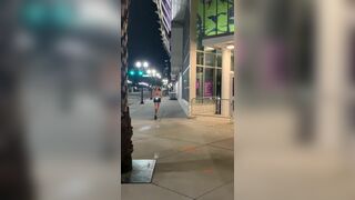 Random Young Girl Expose Her Bouncy Tits Riding a Scooty In Public Video