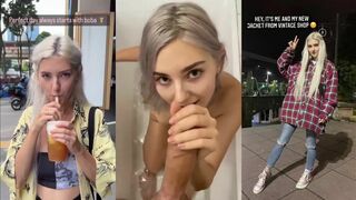 Cute Slut Sucking And Handjob Bitch Exposed Video