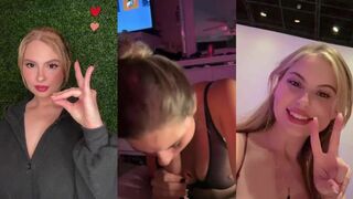 Cute Girlfriend Sucking A Big Dick While Wearing Bra Slut Exposed Video