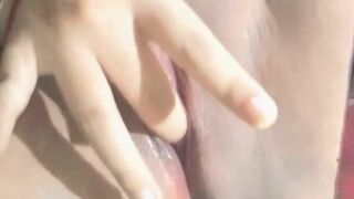 Pretty Teen Babe Fingering Her Tight Pussy Leaked Video