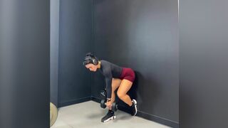 Kelly Matthews Fit Girl Working Out Video