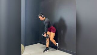 Kelly Matthews Fit Girl Working Out Video