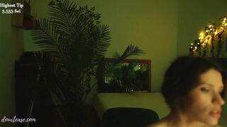 Beautiful Cam Girl Shows And Playing With Tits While Streaming Video