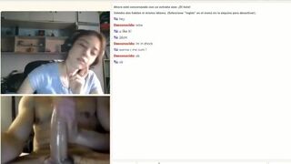Pretty Slut Helps A Guy Cum Omegle Leaked Video