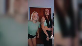 Two Tiktokers Playing With Thier Ass and Boobs Video
