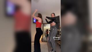 Two Sexy Chicks Hot Tiktok Dance Video