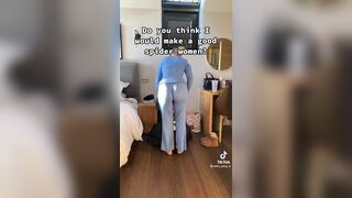 Miss_Juicy_b Big Booty Slut Bend Over Gets Cloths Tiktok Video