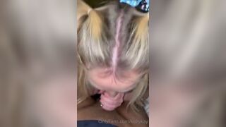 Kellykay Beautiful Blonde Sucking BBC And Swallow Cum OnlyFans Video