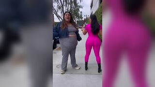 Fat Chick Dont Like Her Friend's Jiggly Booty Tiktok Video