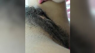 Guy Licking Hairy Pussy Closeup Cam Video