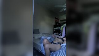 Jessbess Horny Asian Lying On The Bed While Half Naked OnlyFans Video