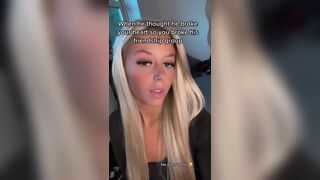 Jessie Hot Blondy Teasing TikTok Video